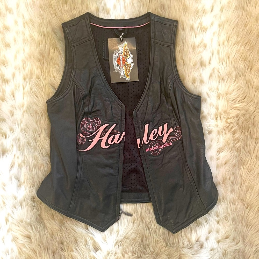 Beautiful Harley Leather Vest